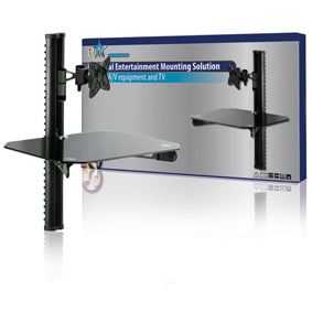 tv beugel met audio video steun