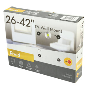 LED TV muurbeugel voor schermen tot 42 inch