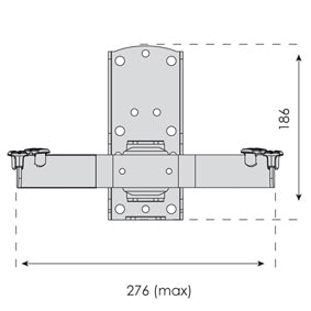 universele audio / dvd support plank