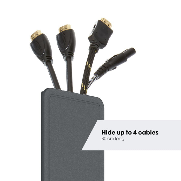 Vogel's cable 4 kabelgoot zwart 80 cm